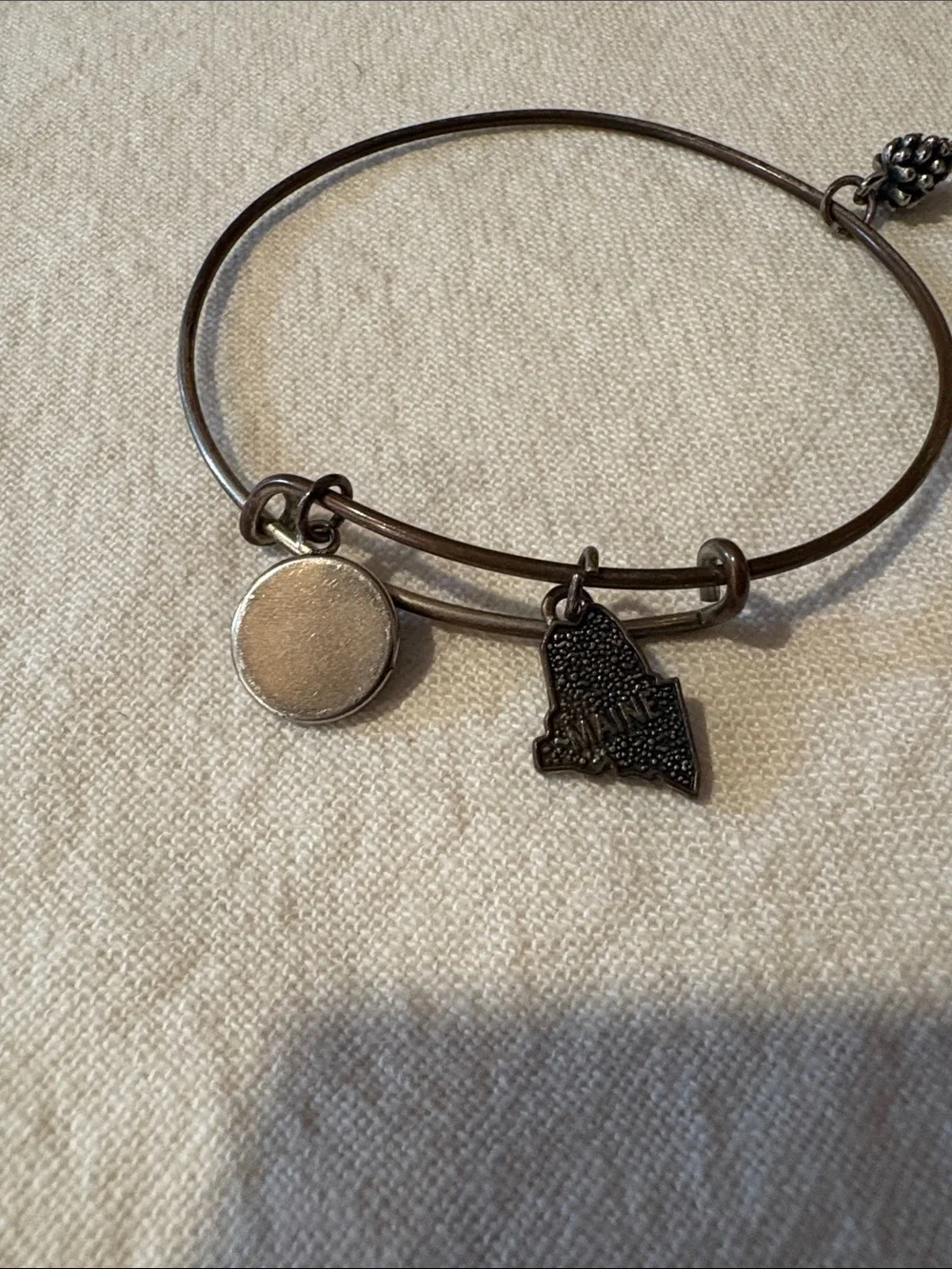 Alex and Ani Maine Charm Bracelet